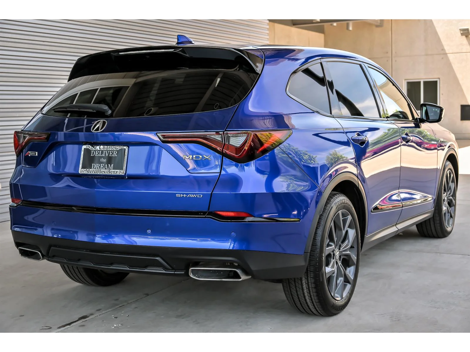 Used 2023 Blue Acura SH-AWD w/A-SPEC image 8