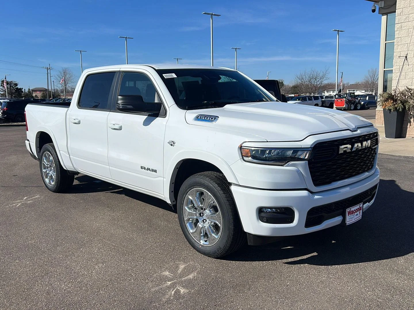 New 2026 Bright White Clearcoat RAM Big Horn image 2