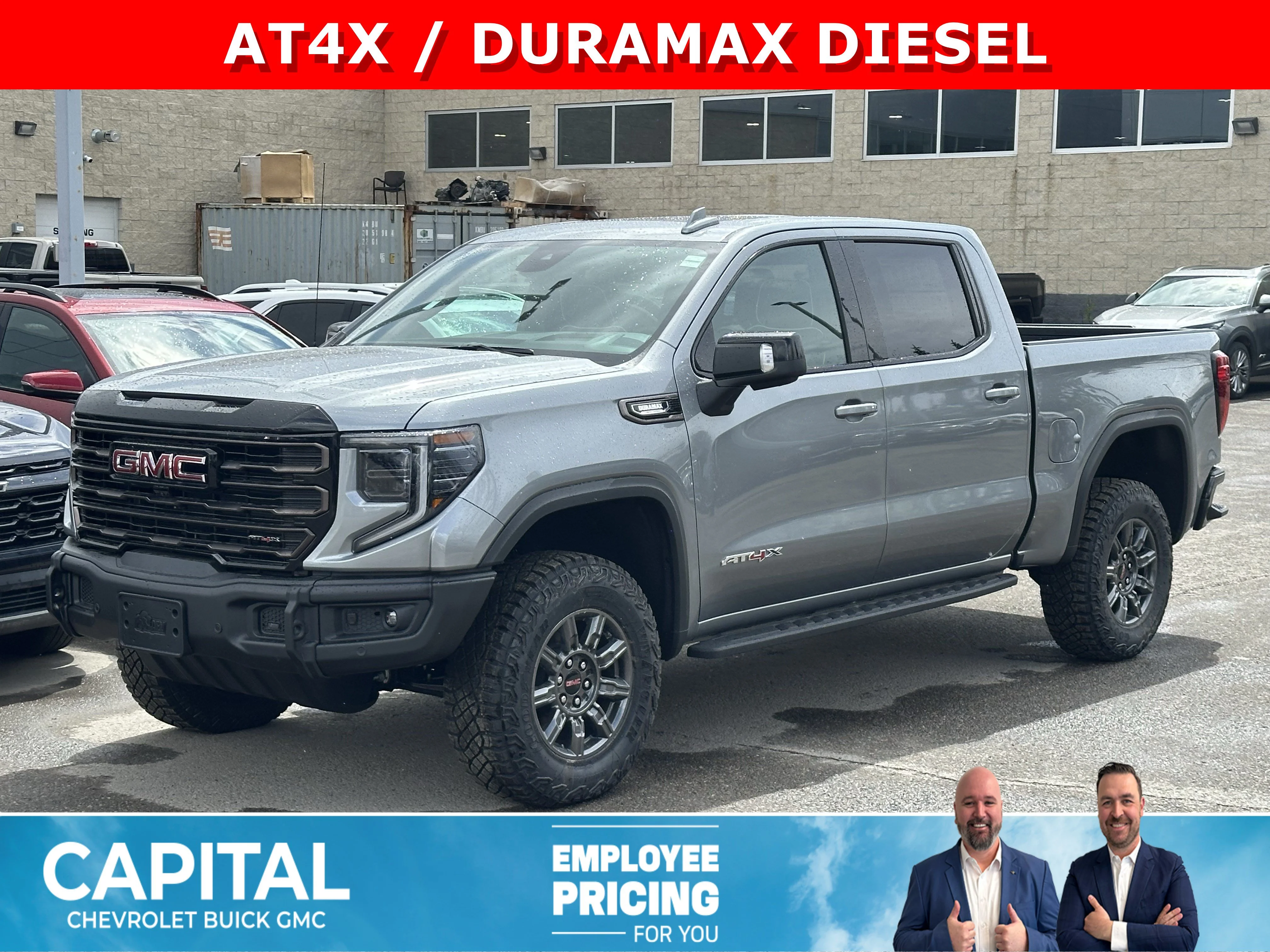 New 2026 Sterling Metallic GMC AT4X image 1