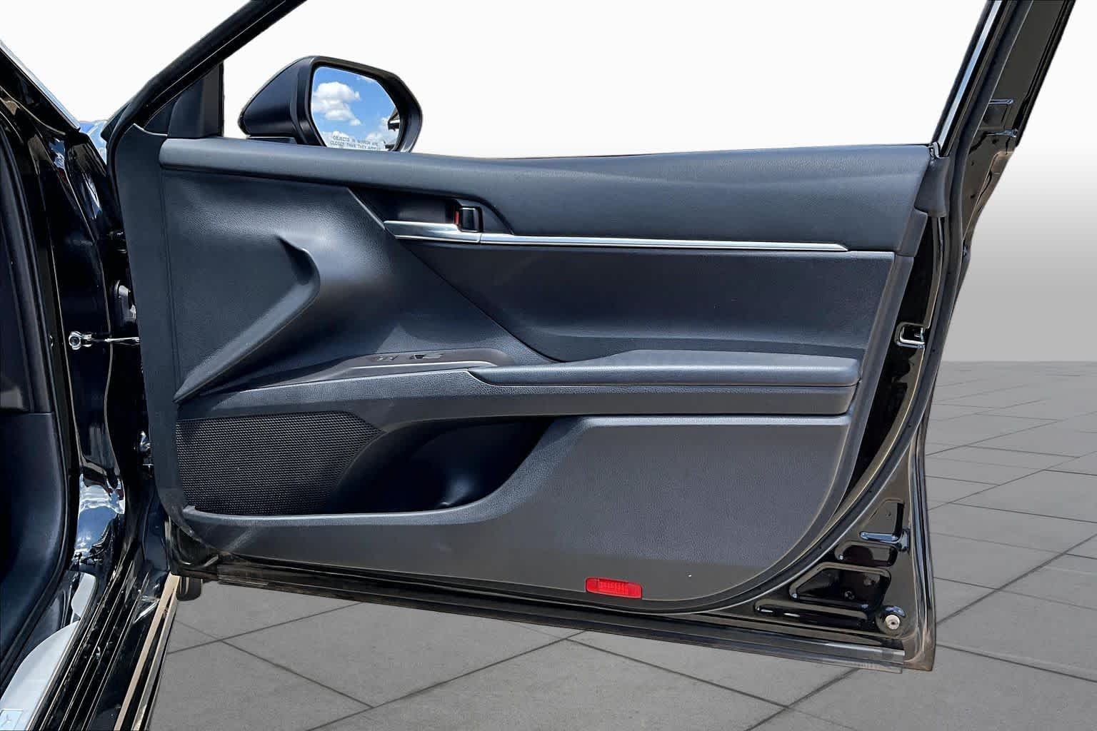 Used 2023 Midnight Black Metallic Toyota SE Nightshade image 25