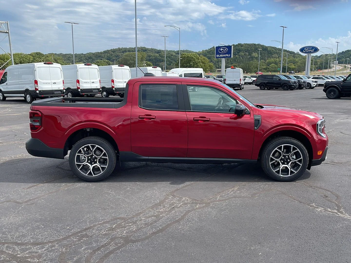 New 2026 Ruby Red Metallic Tinted Clearcoat Ford LARIAT image 6