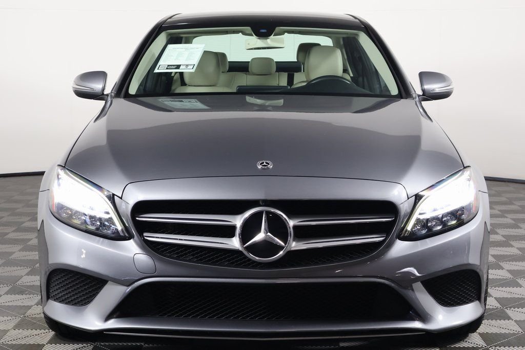 Used 2020 Selenite Gray Metallic Mercedes-Benz C 300 image 2