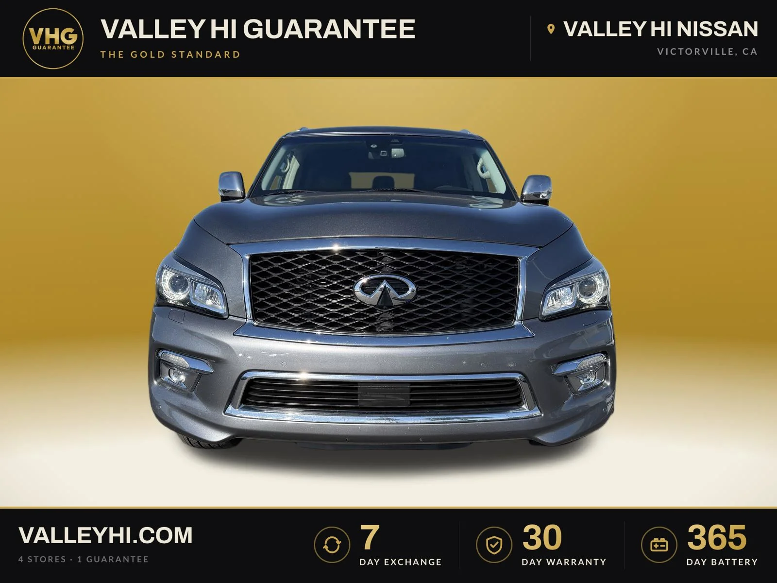 Used 2017 Gray INFINITI Base image 2