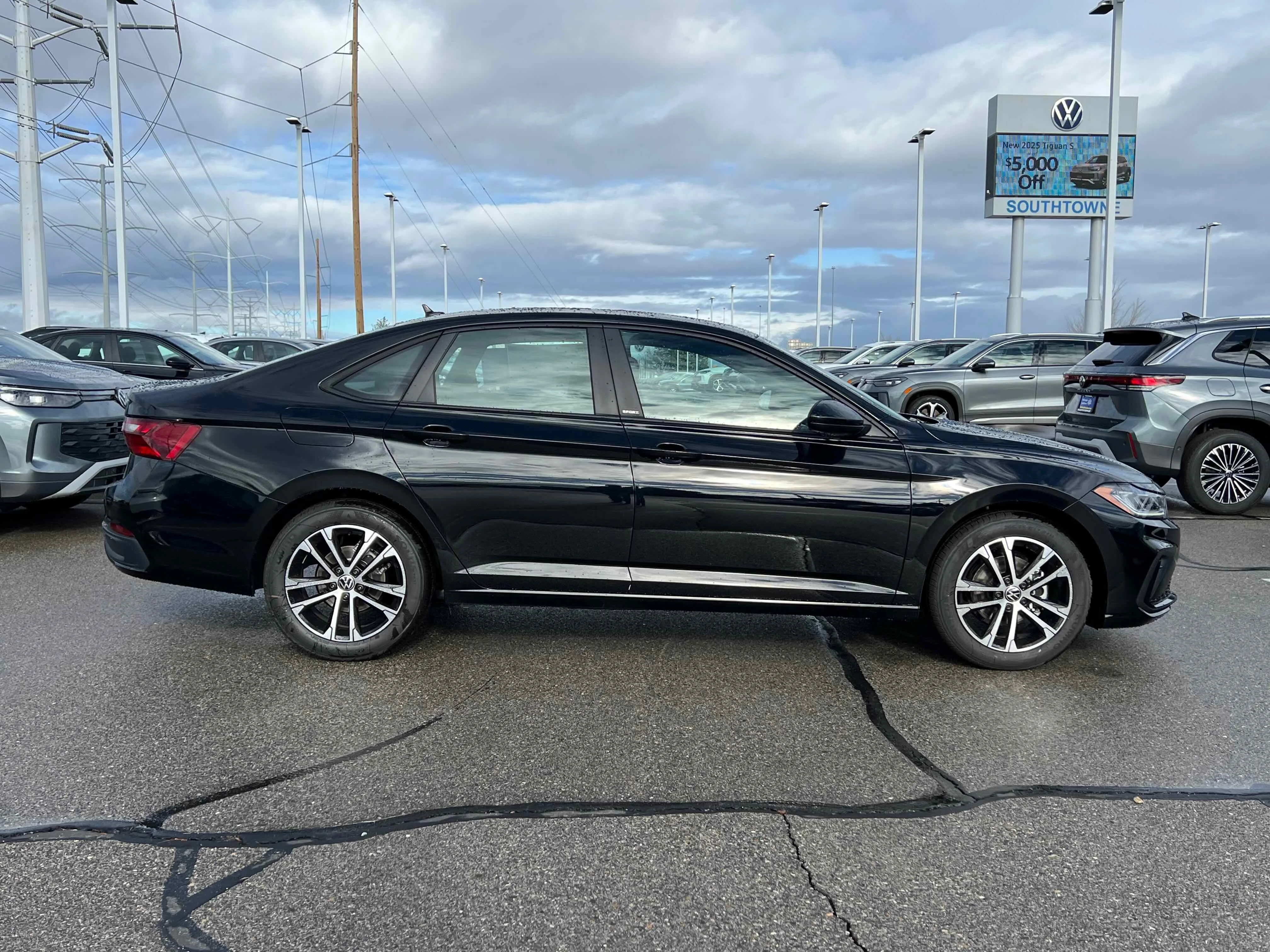 New 2026 Black Volkswagen Sport image 2