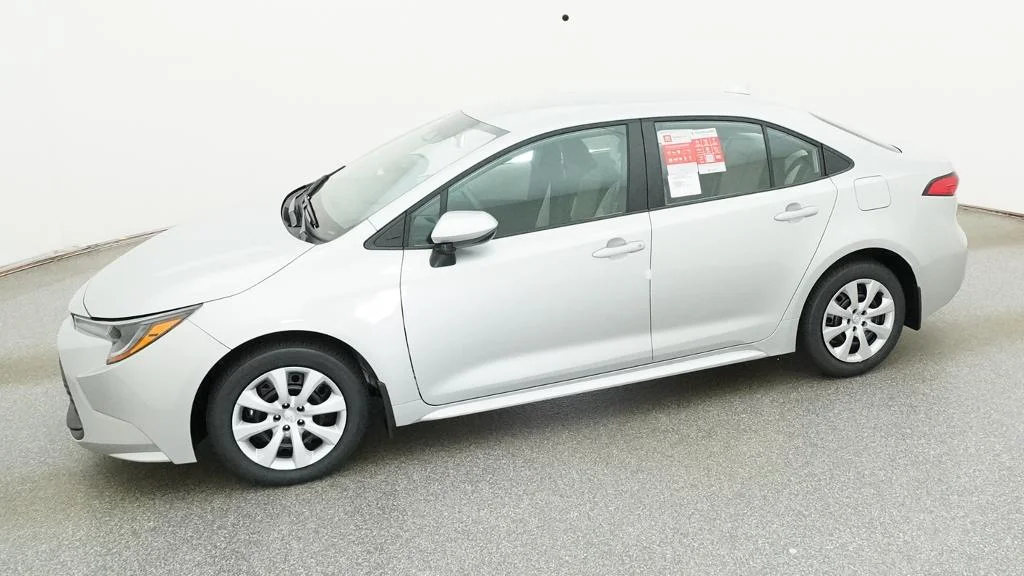 New 2026 Classic Silver Metallic Toyota LE image 18
