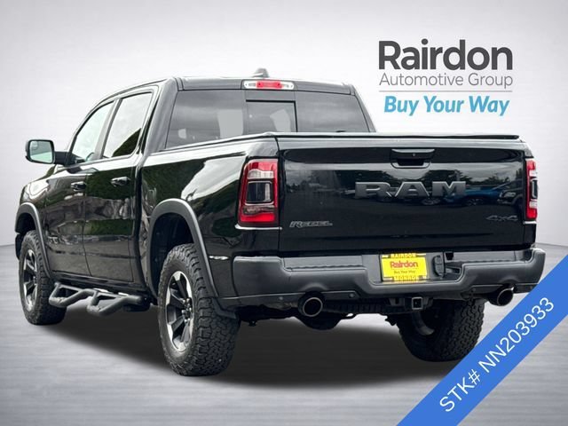 Used 2022 Diamond Black Crystal Pearlcoat Ram Rebel image 4
