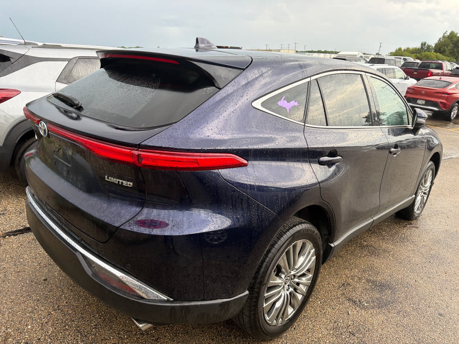 Used 2024 Blue Toyota Limited image 4