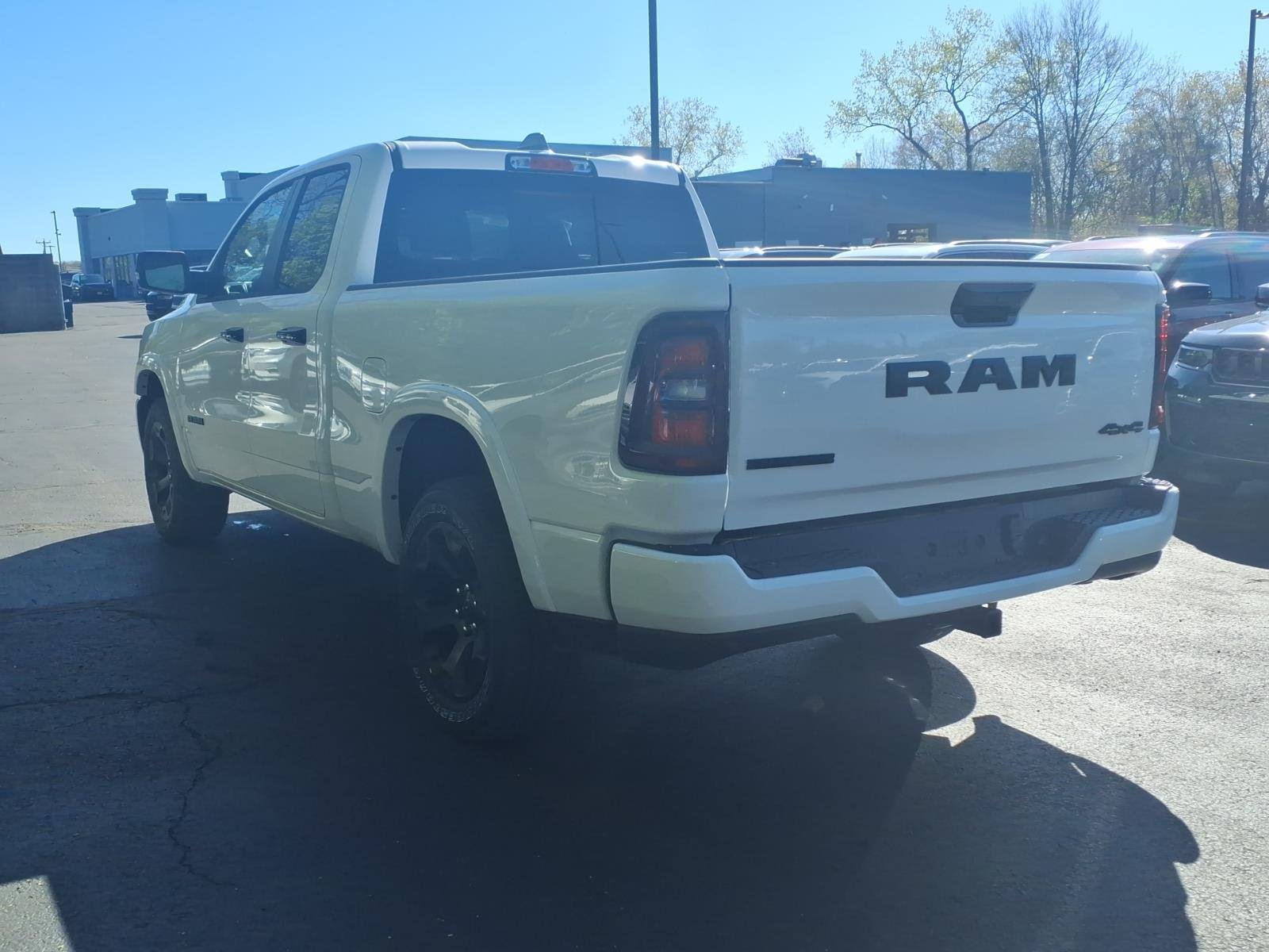 New 2026 Bright White Clear-Coat Exterior Paint RAM Big Horn/Lone Star image 4