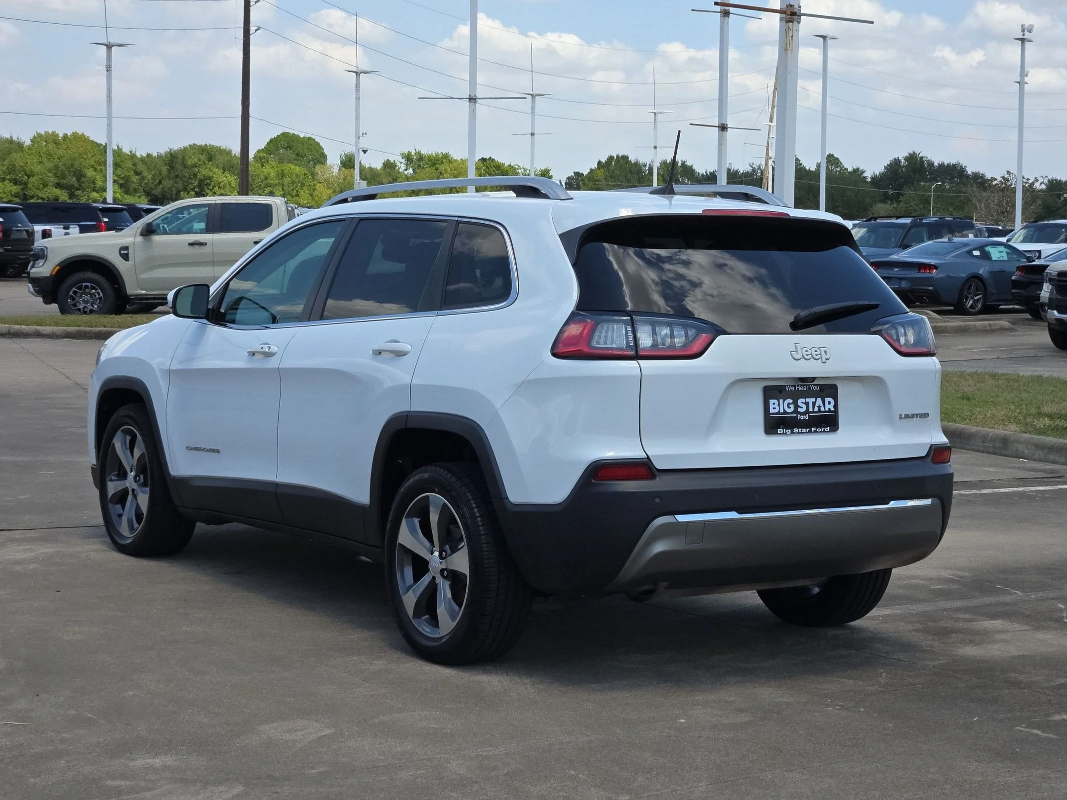 Certified Used 2020 Bright White Clearcoat Jeep Limited image 5