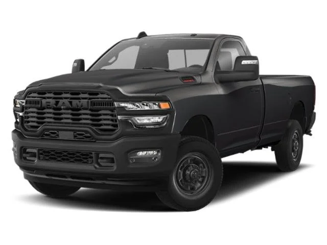 New 2026 Diamond Black Crystal Pearl-Coat Exterior Paint RAM Tradesman image 1