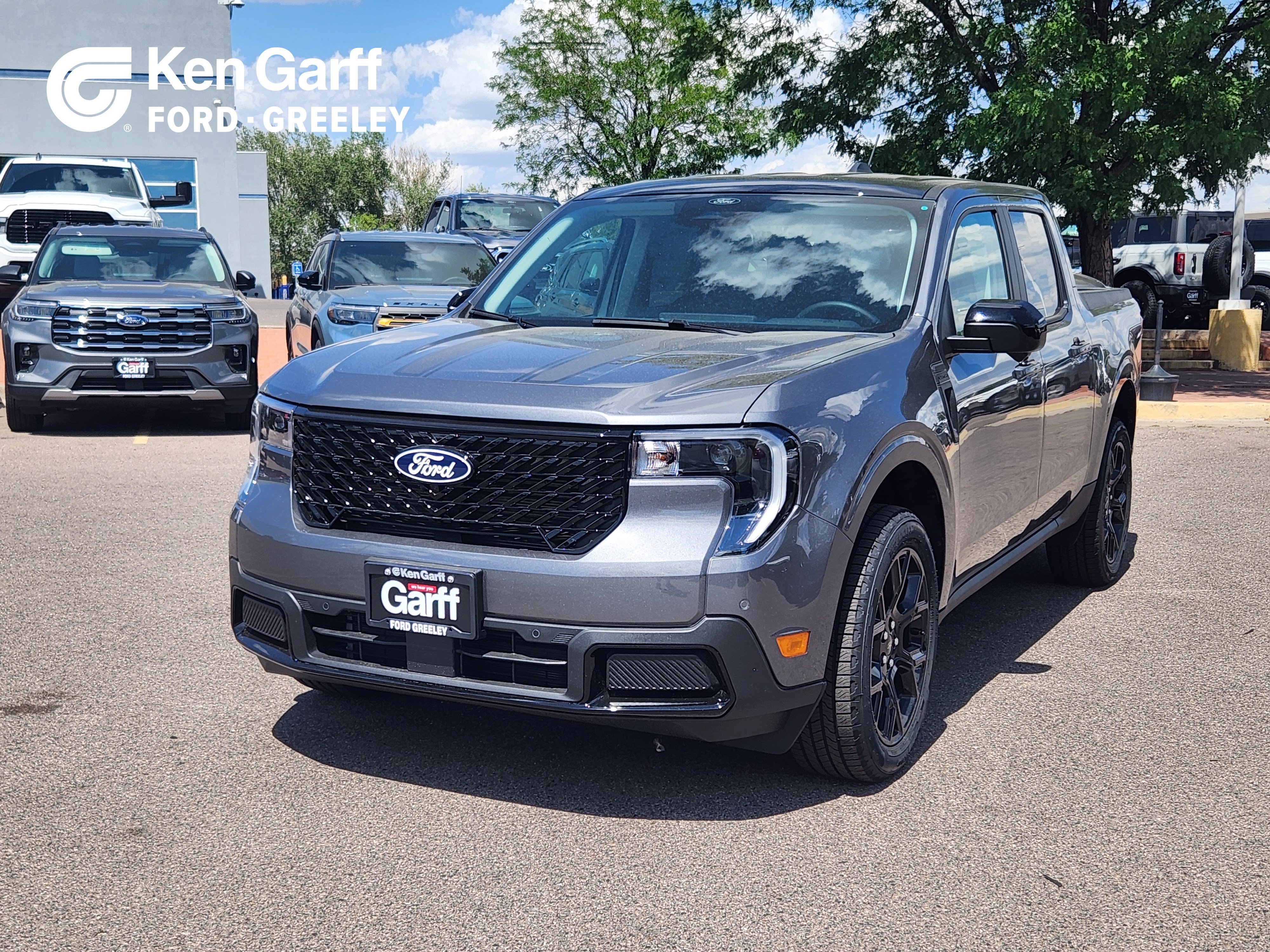 New 2026 Carbonized Gray Metallic Ford LARIAT image 14