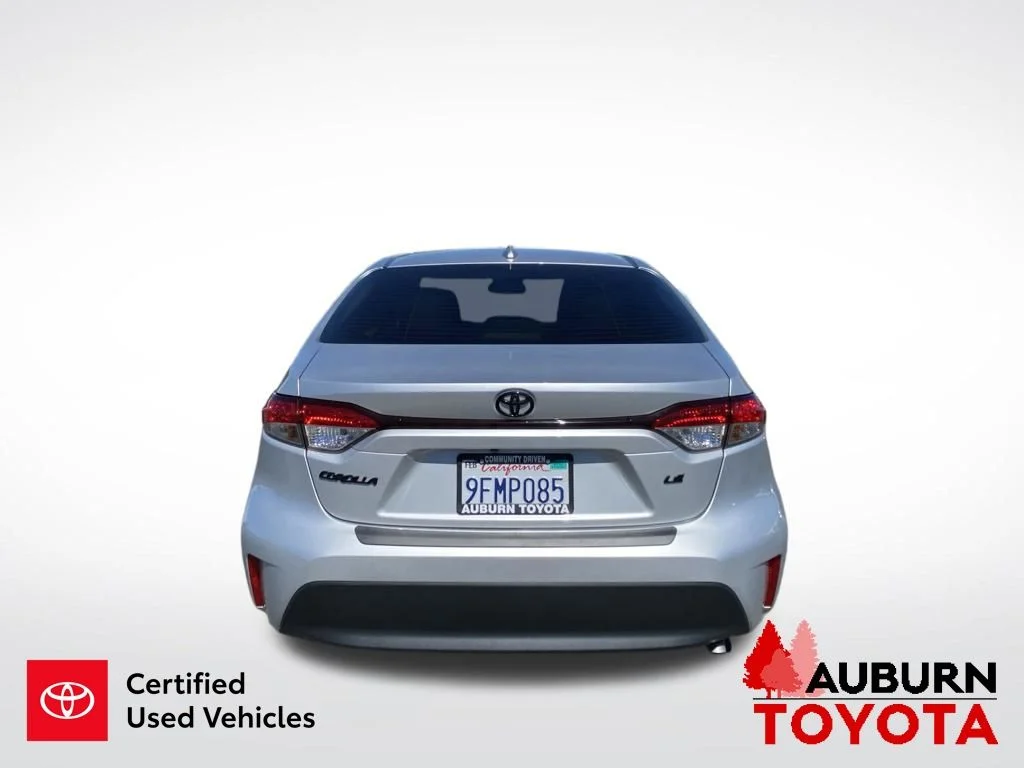 Certified Used 2023 Silver Toyota LE image 7