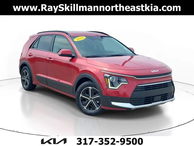 Used 2023 Red Kia EX image 1