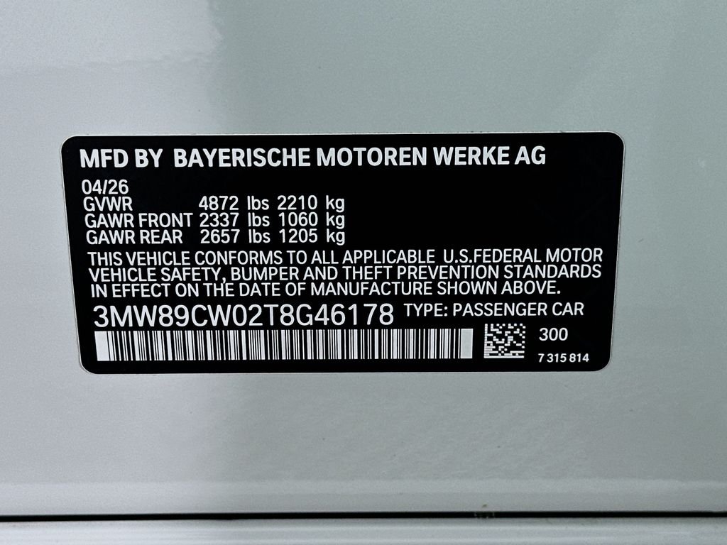 New 2026 Alpine White BMW 330i xDrive image 24
