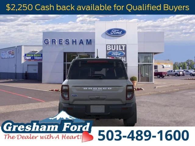 New 2026 Carbonized Gray Metallic Ford Badlands image 5