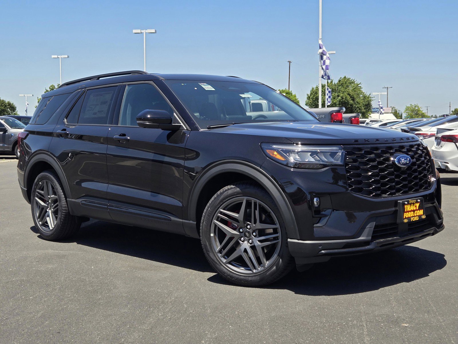 New 2026 Agate Black Metallic Ford ST image 1