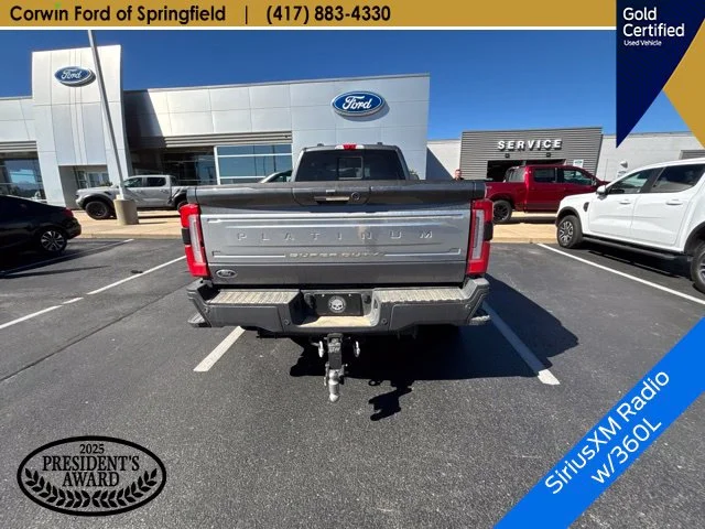Certified Used 2024 Carbonized Gray Metallic Ford Platinum image 10