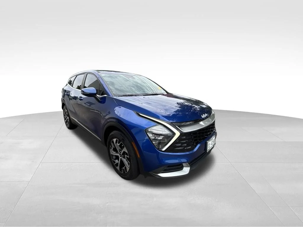 Used 2023 Blue Kia EX image 11