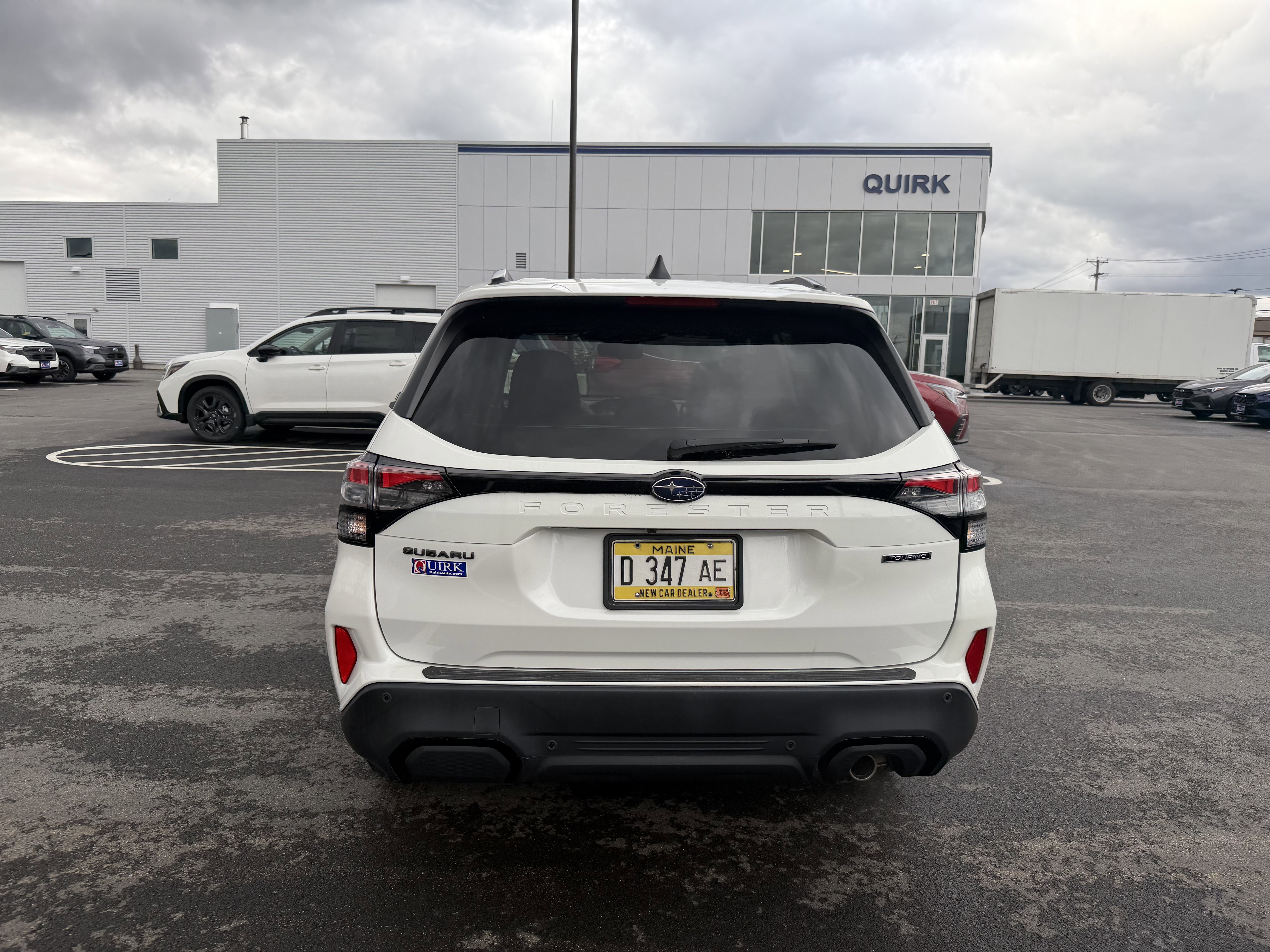 Used 2026 Crystal White Pearl Subaru Touring image 4