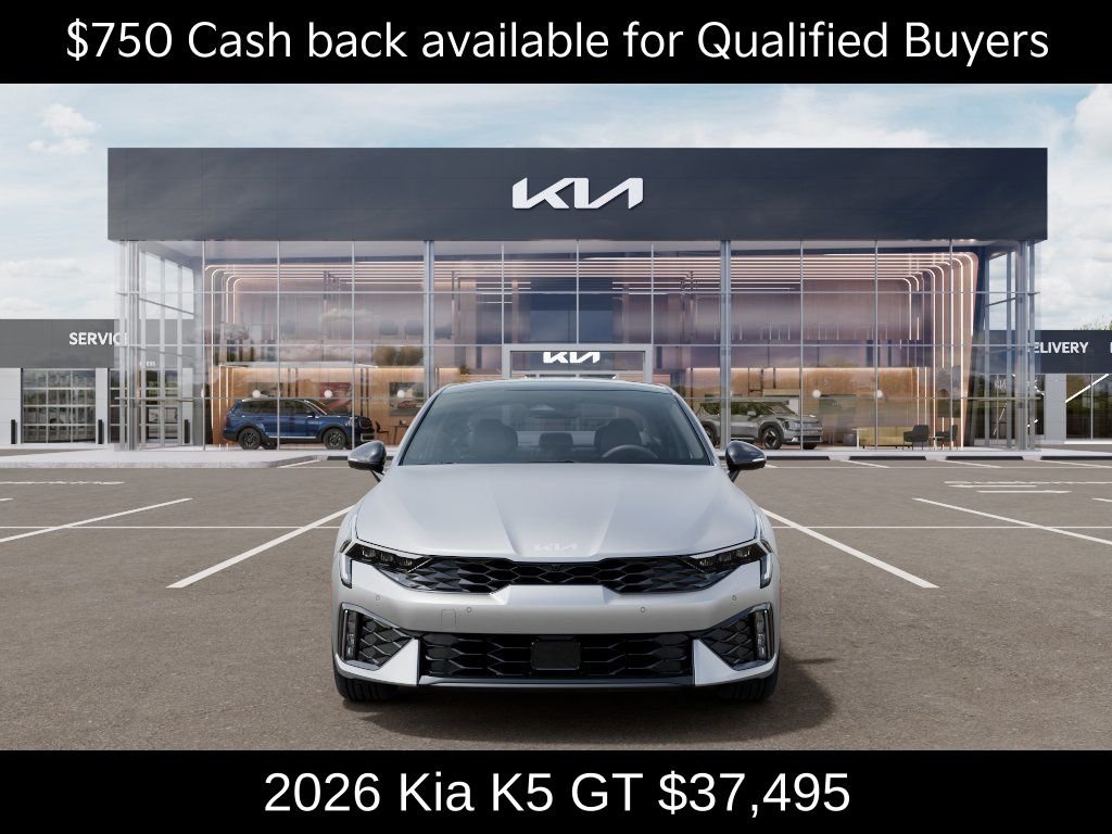 New 2026 Steel Matte Gray Kia GT image 3