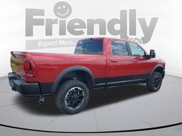 New 2026 Molten Red Pearl-Coat Exterior Paint RAM Rebel image 5