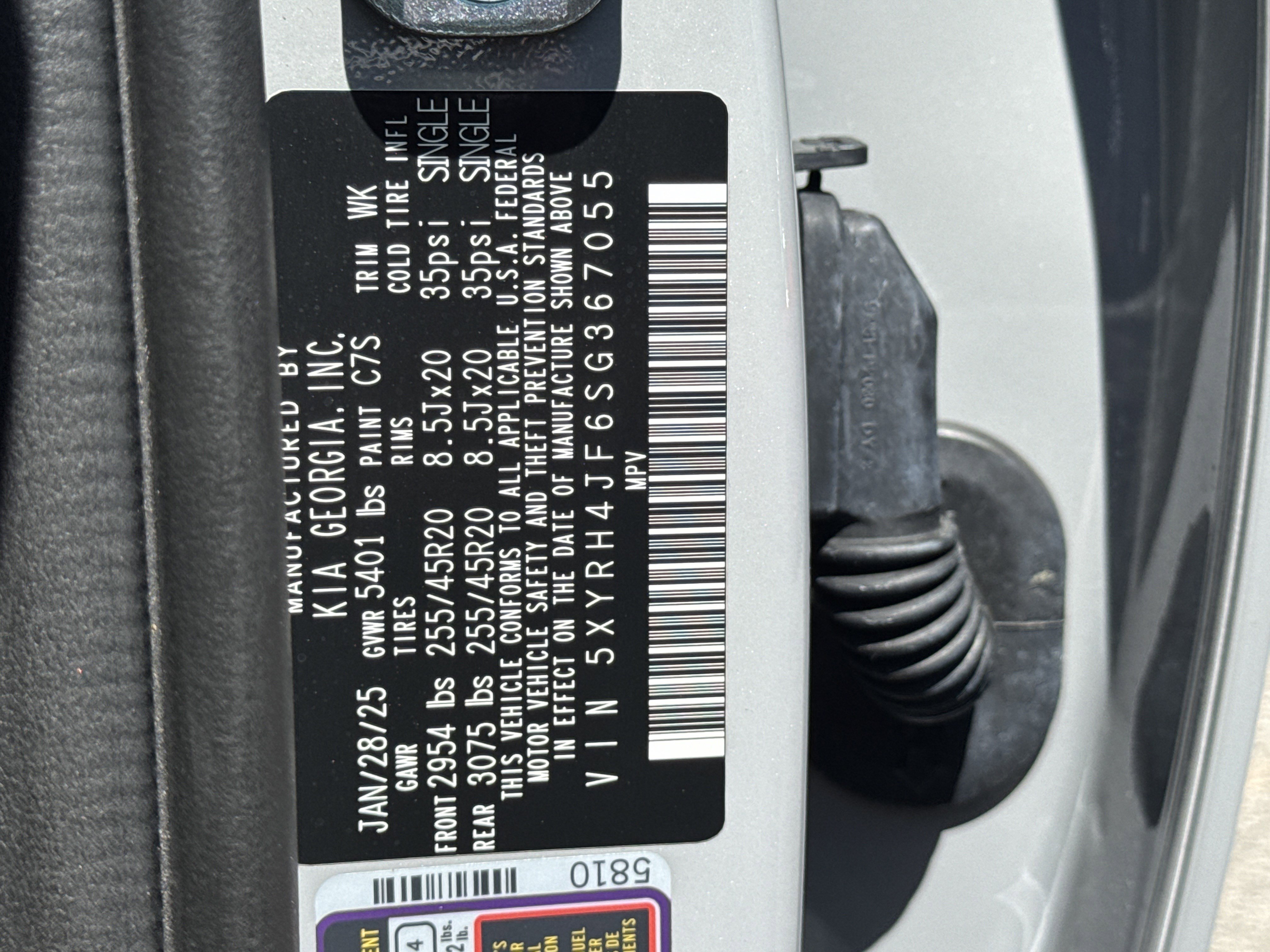 Certified Used 2025 Wolf Gray Kia EX image 36