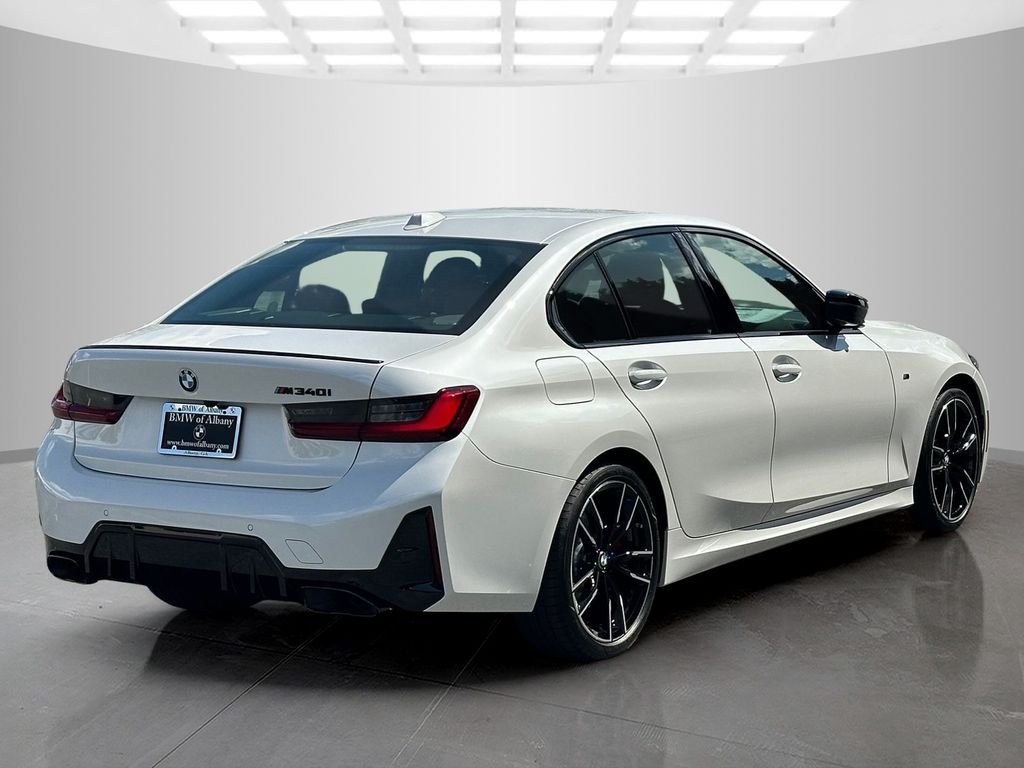 New 2026 Mineral White Metallic BMW M340i image 6