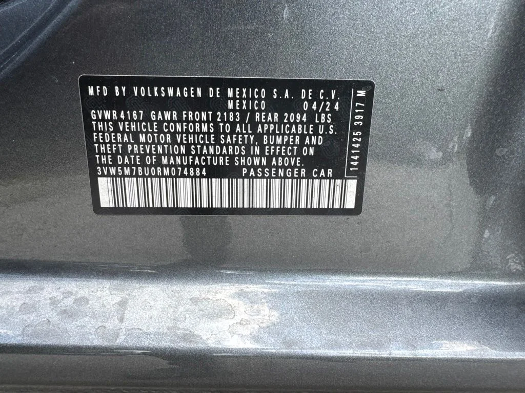 Used 2024 Gray Volkswagen 1.5T S image 14