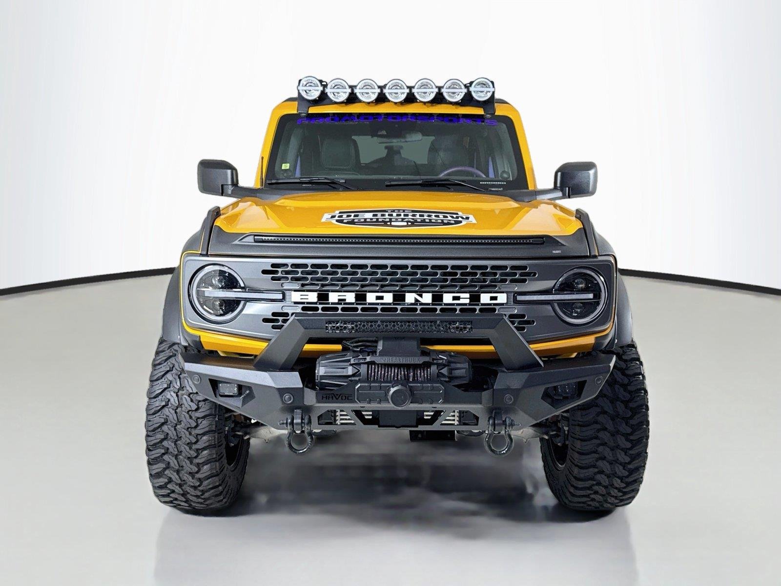Used 2022 Cyber Orange Metallic Tricoat Ford Badlands | Custom Build for Joe Burrow Foundation image 11