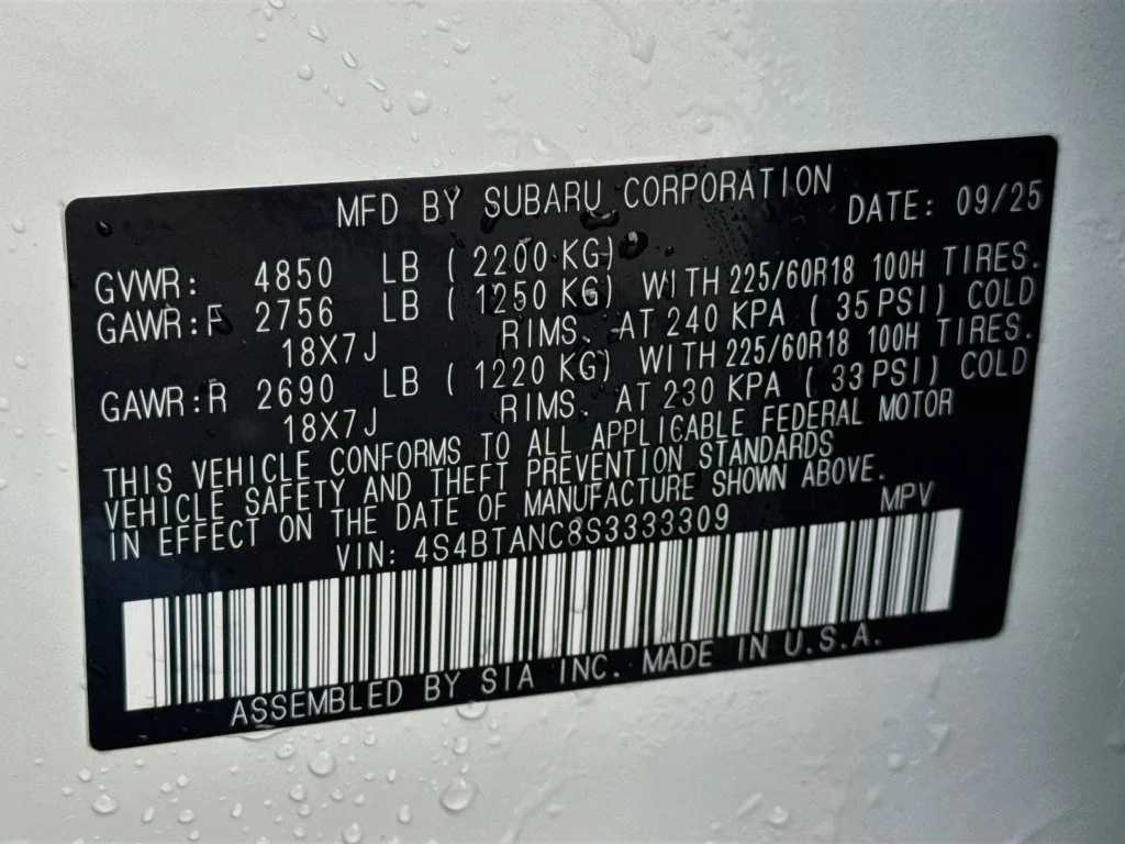 Certified Used 2025 White Subaru Limited image 45