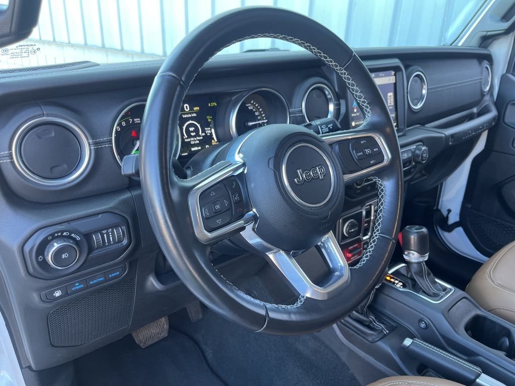 Used 2022 Jeep Wrangler Unlimited Rubicon 4XE with VIN 1C4JJXR60NW153368 for sale in Louisville, KY