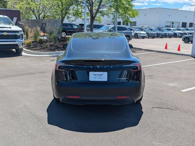 Used 2025 Solid Black Tesla Long Range image 4