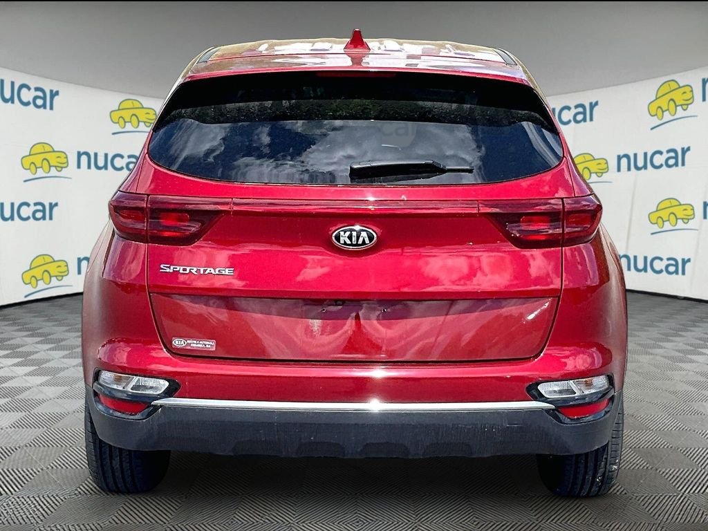 Used 2020 Red Kia LX image 5