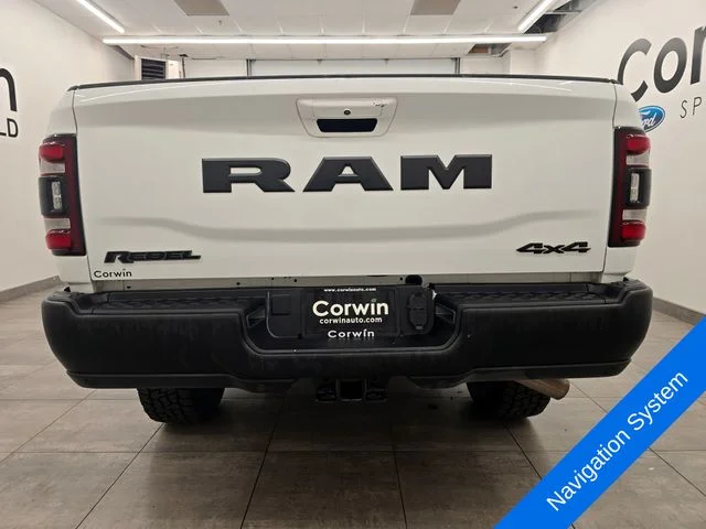 Used 2024 Bright White Clearcoat Ram Rebel image 4