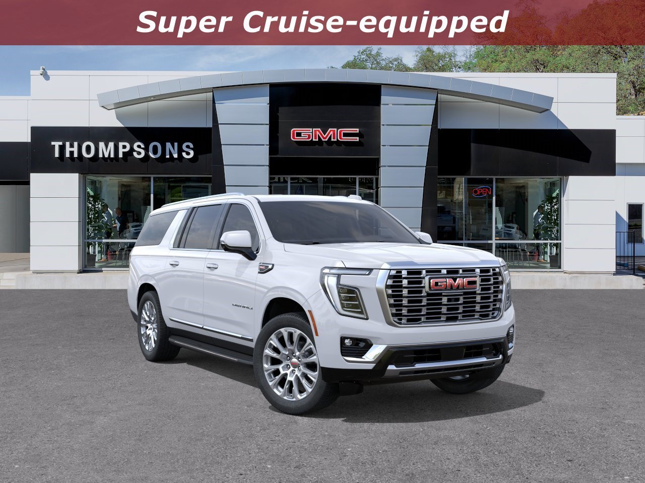 New 2026 Glacier White Tricoat GMC Denali image 1