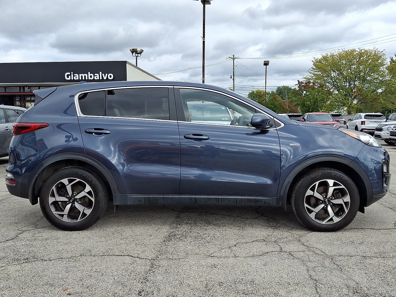 Certified Used 2020 Blue Kia LX image 7