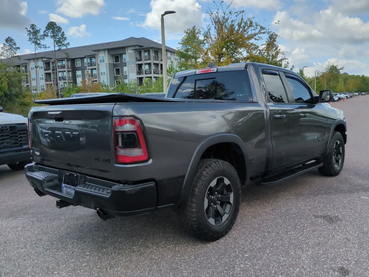 Used 2019 Granite Crystal Metallic Clearcoat Ram Rebel image 6