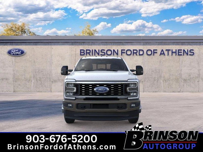 New 2026 Star White Metallic Tri-Coat Ford King Ranch image 6