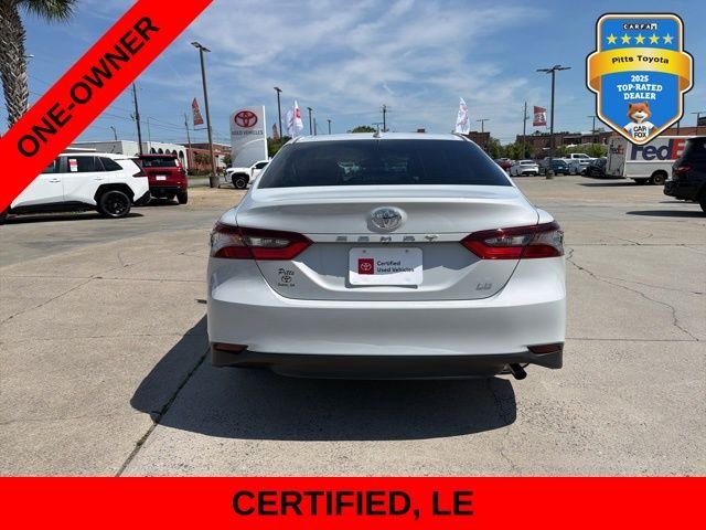 Used 2023 White Toyota LE image 6