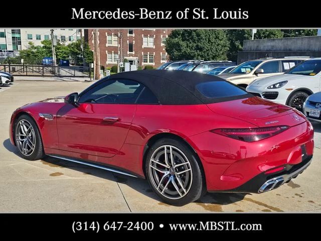 Certified Used 2022 Red Mercedes-Benz SL 55 AMG® image 4