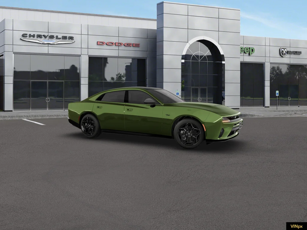 New 2026 Green Machine Exterior Paint Dodge R/T Blacktop 4-door AWD image 9