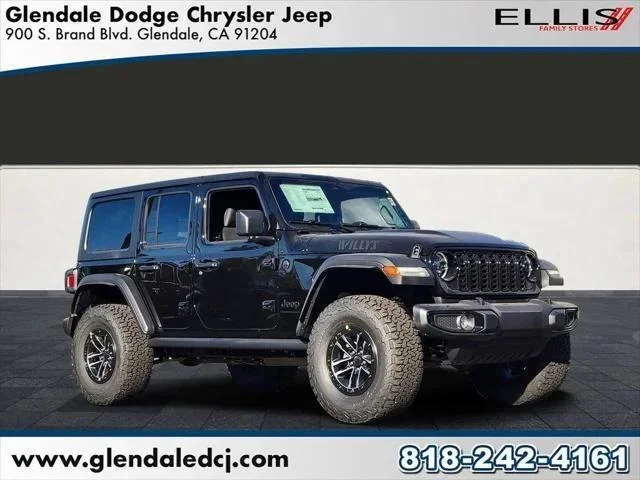 New 2026 Black Clear-Coat Exterior Paint Jeep Willys image 1