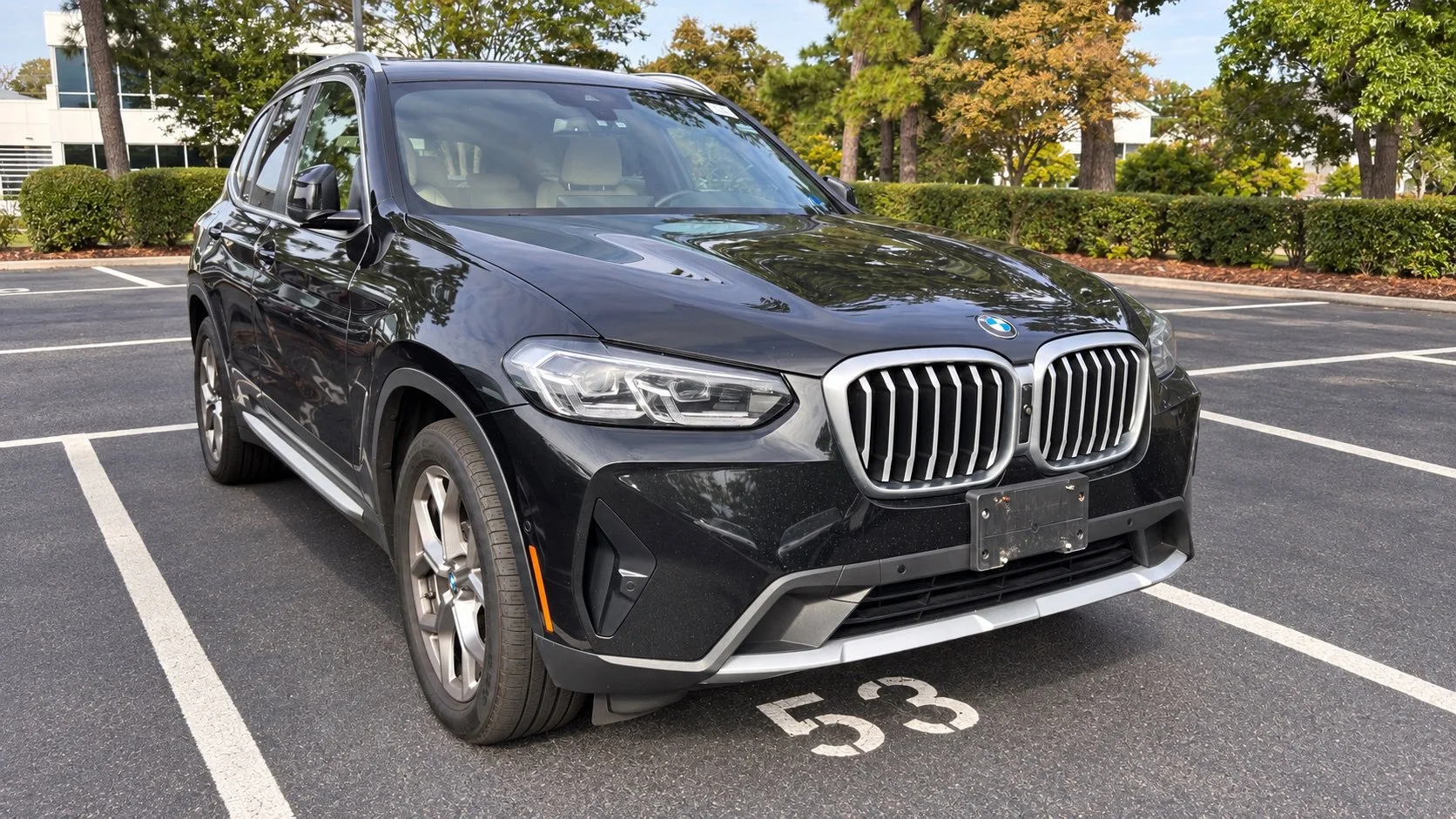 Used 2024 Black Sapphire Metallic BMW xDrive30i image 1