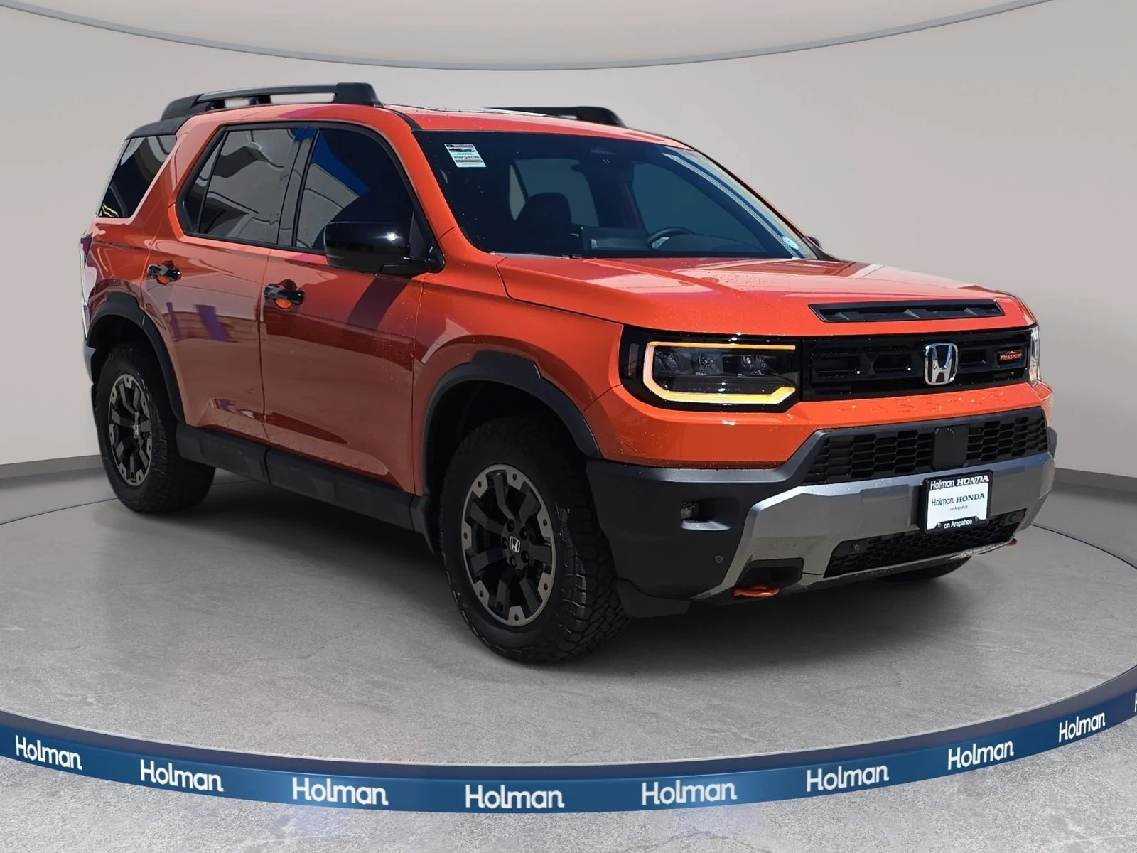New 2026 Sunset Orange Honda TrailSport Elite image 3