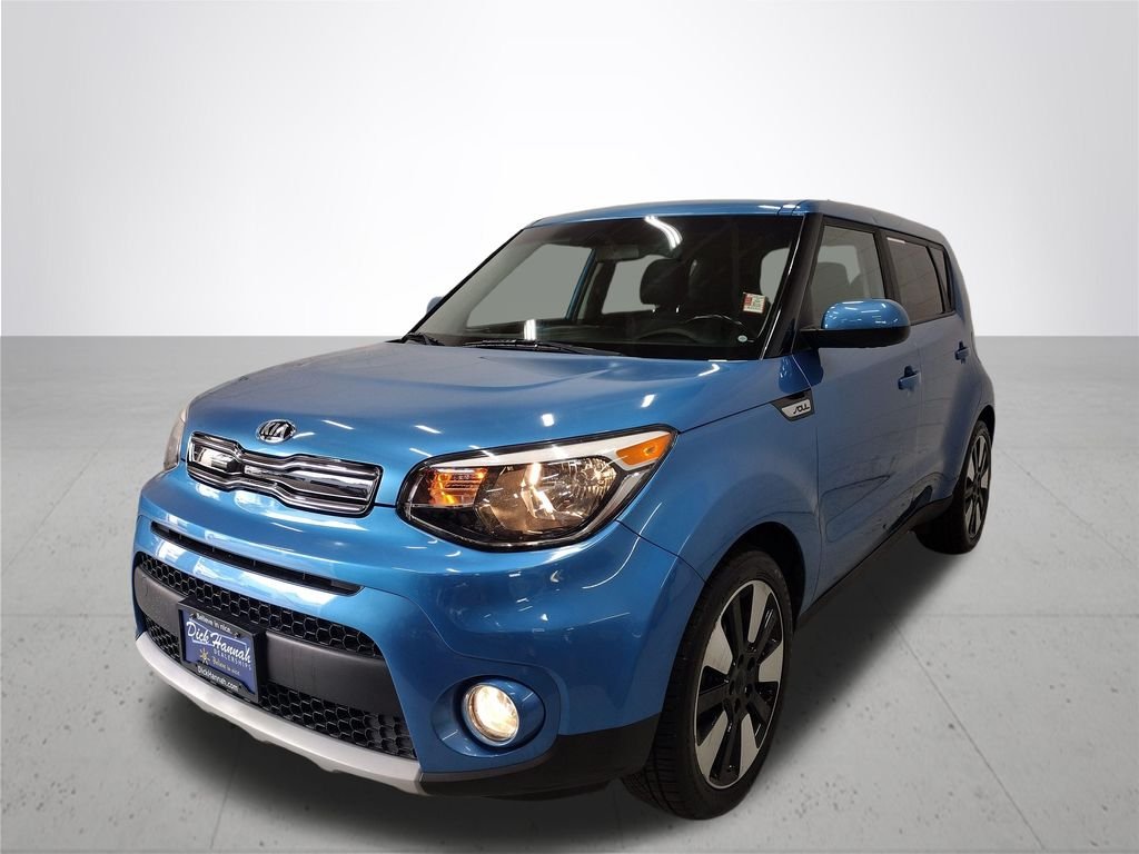 Used 2019 Caribbean Blue Kia Plus image 2