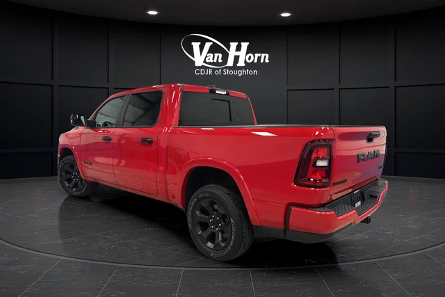 Used 2025 Flame Red Clearcoat Ram Big Horn/Lone Star image 5