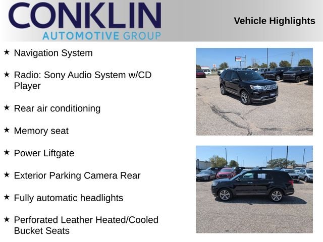 Used 2018 Shadow Black Ford Limited image 2