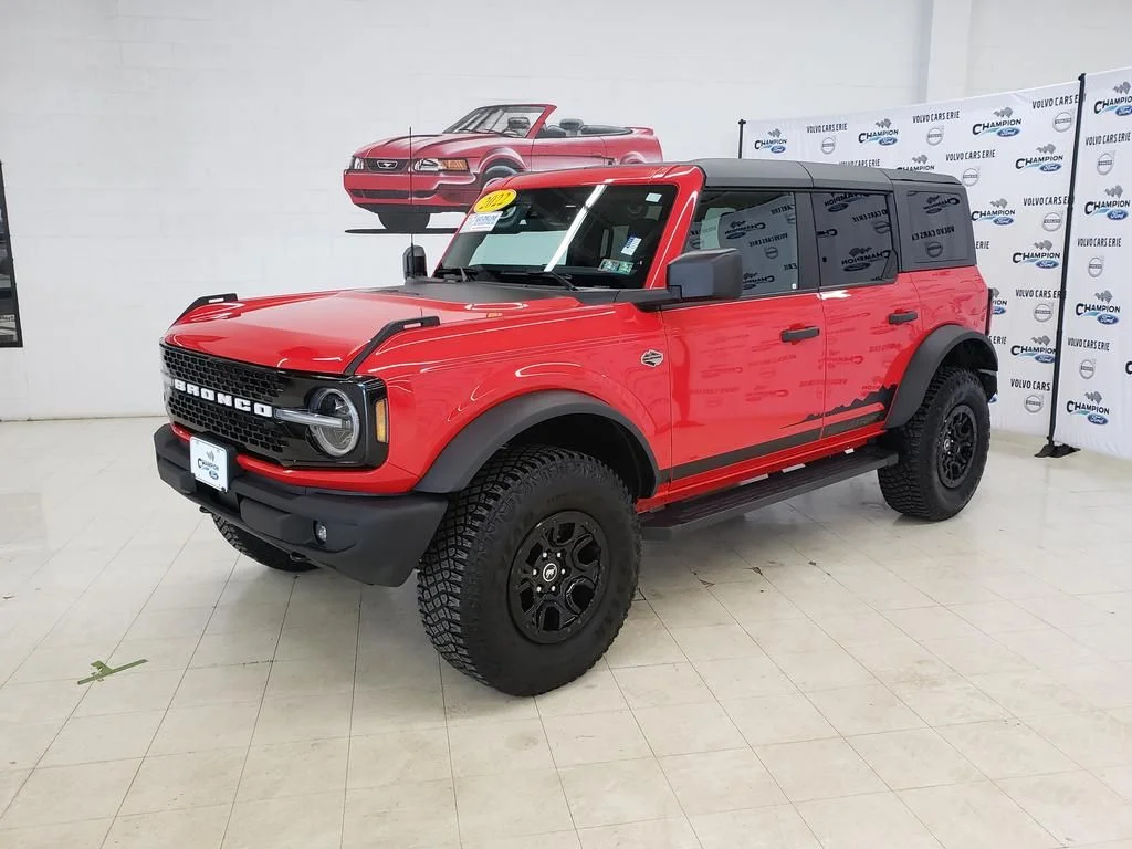 Certified Used 2022 Race Red Ford Wildtrak image 3