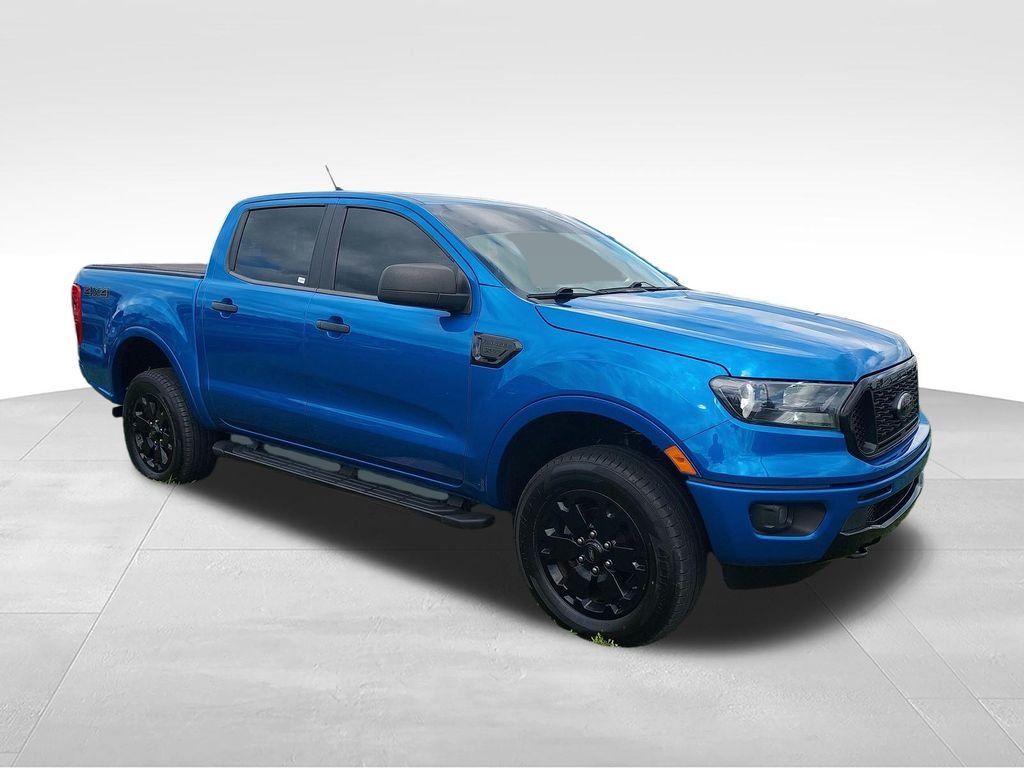 Used 2021 Blue Ford XLT image 7