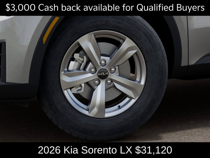 New 2026 Ivory Silver Kia LX image 9